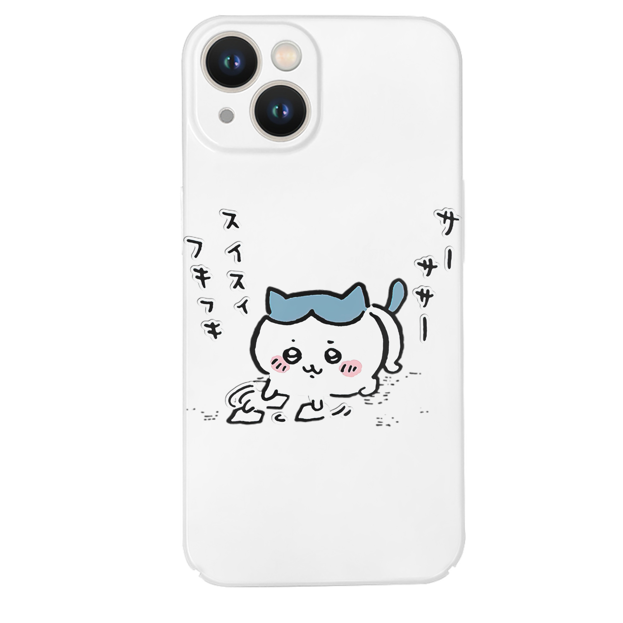 （画像用） ちいかわ ハチワレ Chii-kawa hachiware 【iPhone 14シリーズ対応】ハードケース
